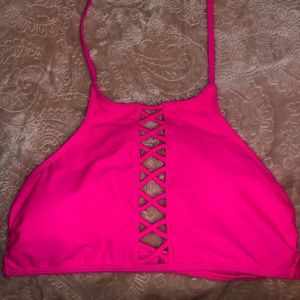 Hot Pink Bikini Top